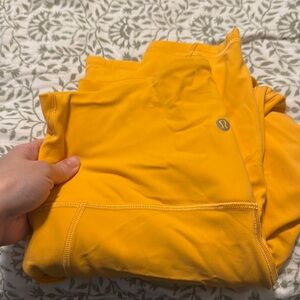 Lululemon double lined leggings withh pockets
